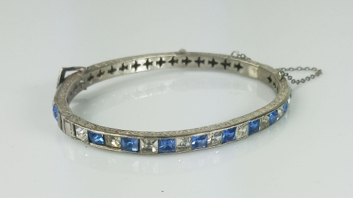 Art deco bracelet, antique Warsaw, old jewelry, Galeria Żak, art, antiques