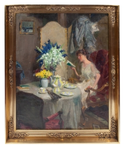 Robert Emil Stübner "Tea time"