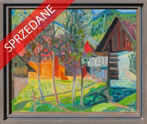 Andrzej Jurkiewicz "Pejzaż z Harendy", 1951/52 r.