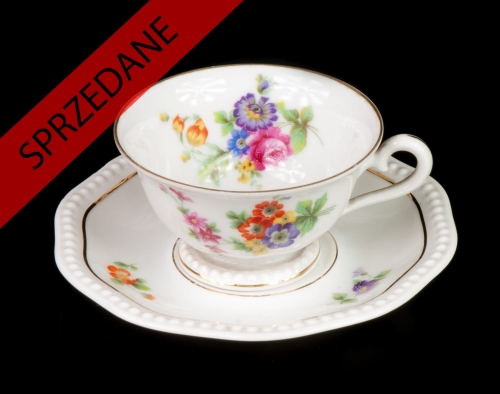 Filiżanka, Rosenthal, ok. 1920 r., stara porcelana, dawna porcelana, antyki, antyki Warszawa, skup antyków, Galeria Żak
