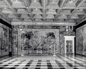 Łukasz Schuster "Sala Senatorska na Wawelu", ok. 1980 r.
