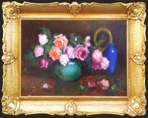 Tadeusz Zamiar "Martwa natura",antyki, galeria żak, malarstwo polskie, dzieła sztuki