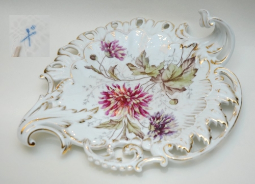 Patera neorokokowa, Parowa, antyki, Galeria Żak, stara porcelana, porcelana, antyki Warszawa