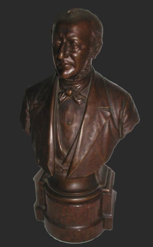 Ernst Herter "Popiersie" XIX w., antyki, antyczna rzeźba, rzeźba z brązu, Galeria Żak