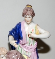 Scena wielopostaciowa, Królewska Manufaktura Porcelany, Wiedeń, lata 1770-1810. , antyki, Galeria Żak, stara porcelana, porcelana, antyki Warszawa