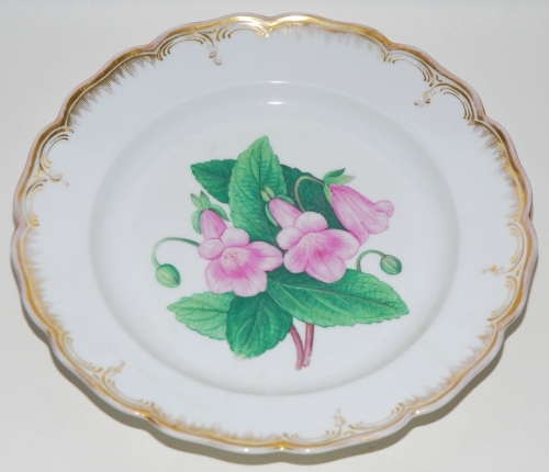 Talerz Berlin, ok 1855 r. , antyki, Galeria Żak, stara porcelana, porcelana, antyki Warszawa