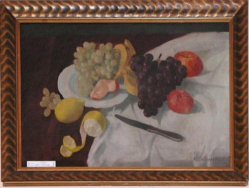 Schwarzenbach Hans Rudolph "Martwa natura",antyki, galeria żak, malarstwo polskie, dzieła sztuki