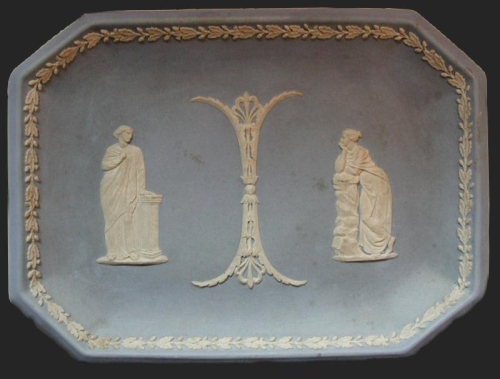 Tacka ,Wedgwood, Anglia, ok. 1900 r., antyki, Galeria Żak, stara porcelana, porcelana, antyki Warszawa