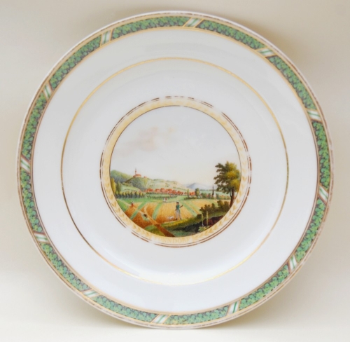 Talerz, KPM Berlin, Tonndorf, antyki, Galeria Żak, stara porcelana, porcelana, antyki Warszawa