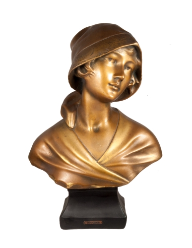 „Fragility”, France, early 20th century, antiques, old sculptures, antique sculptures, antiques Warsaw,  Galeria Żak