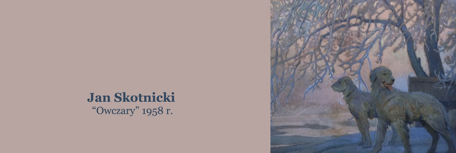 Jan Skotnicki “Owczary zakopiańskie” 1958 r.